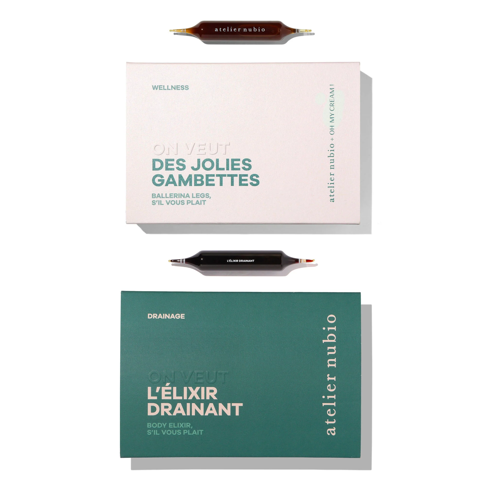On veut... l'Élixir Drainant et des Jolies Gambettes