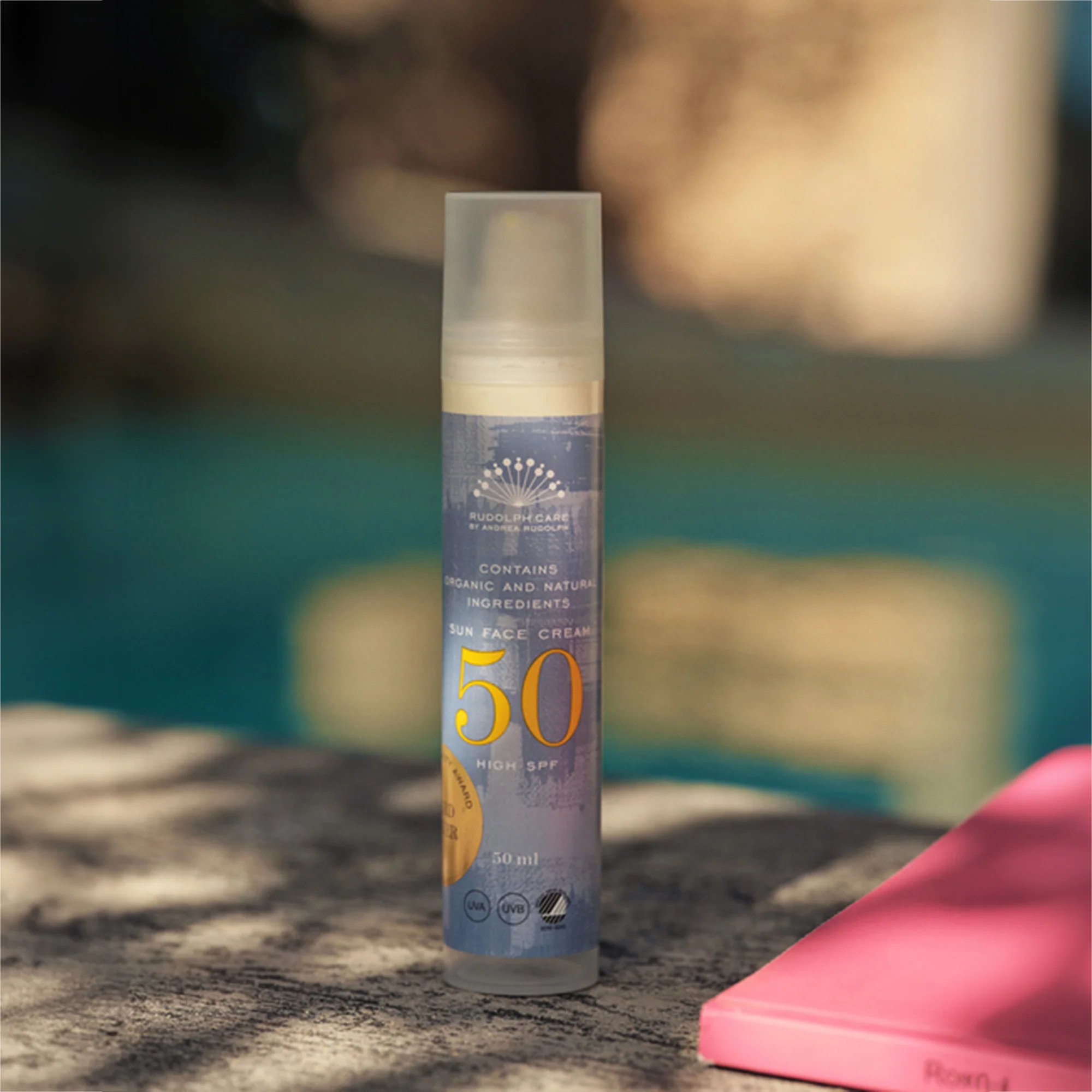 Sun Face Cream SPF 50 Crème Solaire Visage - Image 2