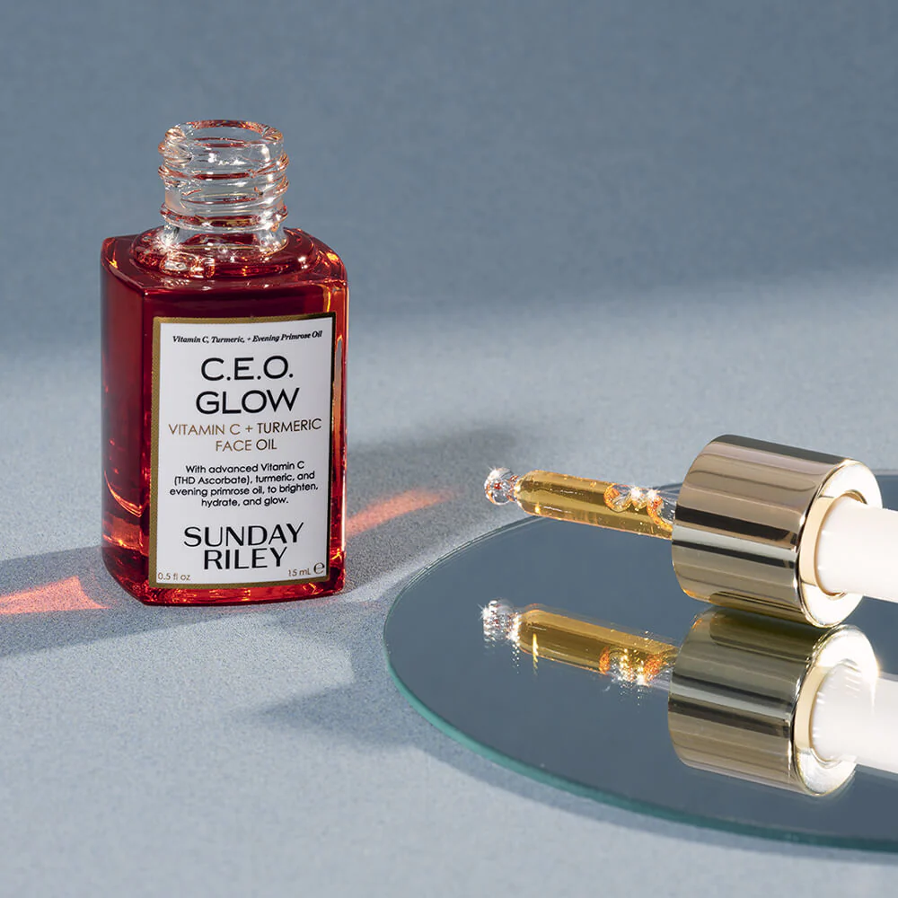 C.E.O. Glow Vitamin C & Turmeric Face Oil Huile Visage - Image 4