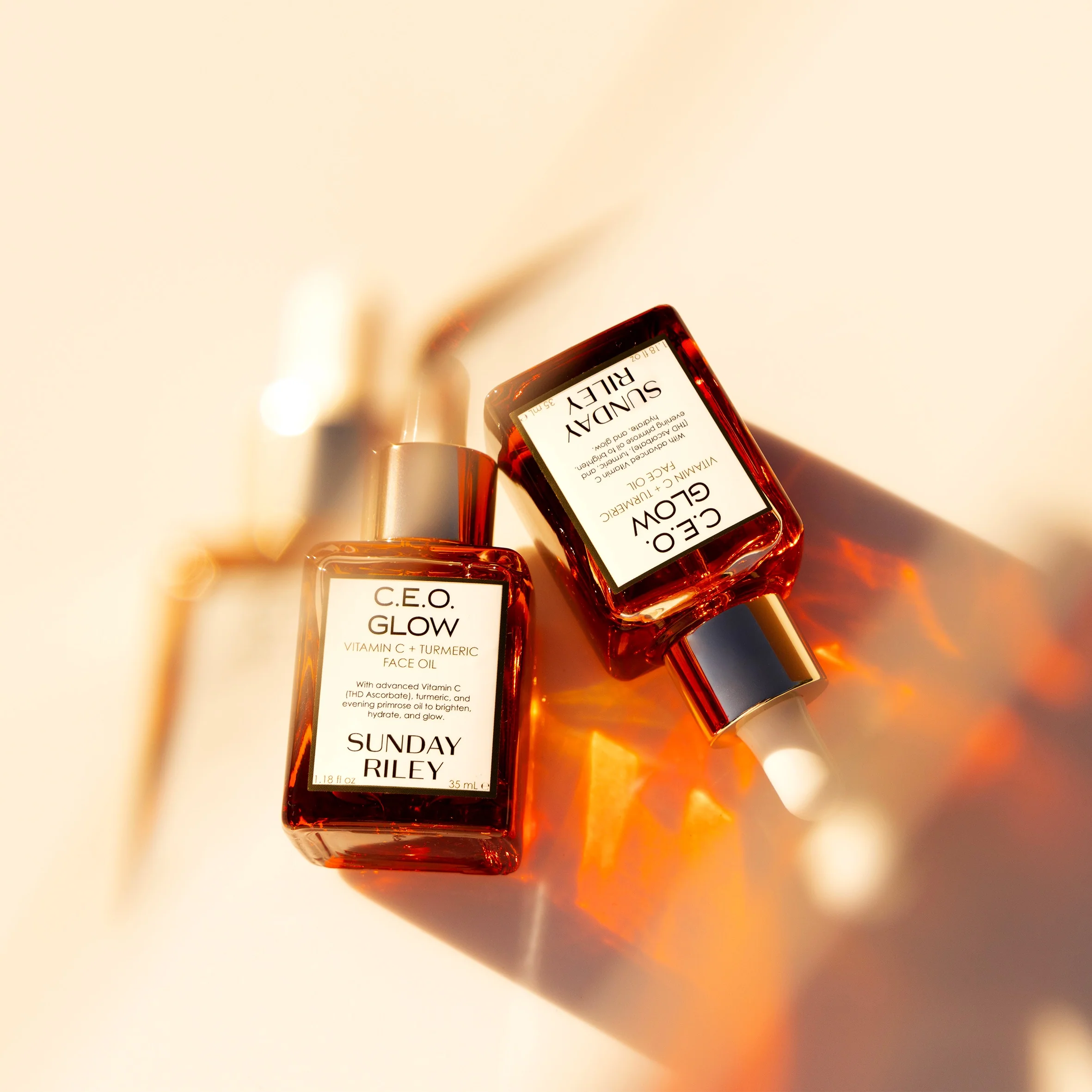 C.E.O. Glow Vitamin C & Turmeric Face Oil Huile Visage - Image 5